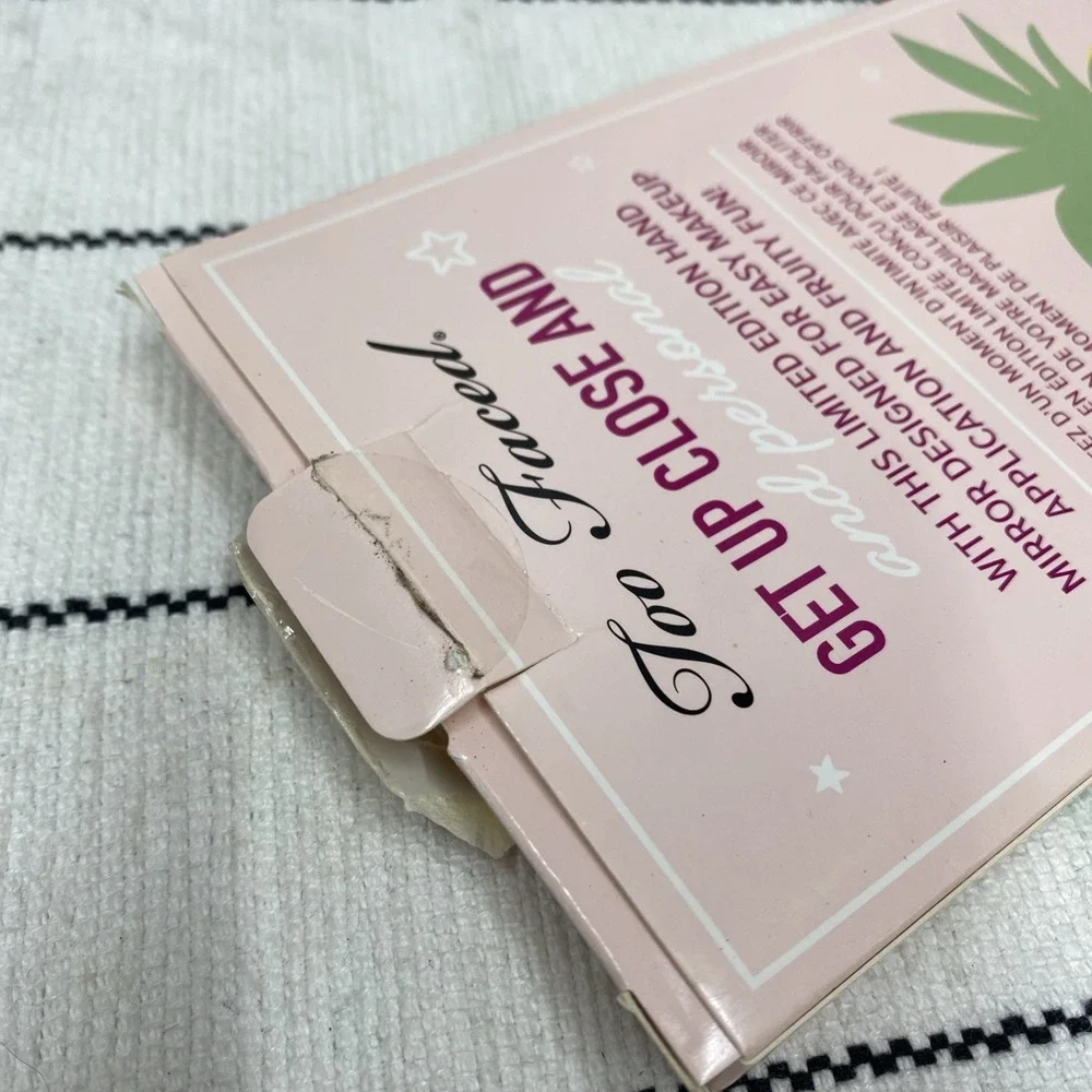 Too Faced Tutti Frutti Pineapple Hand Mirror Lookin' Fine-Apple New in Box